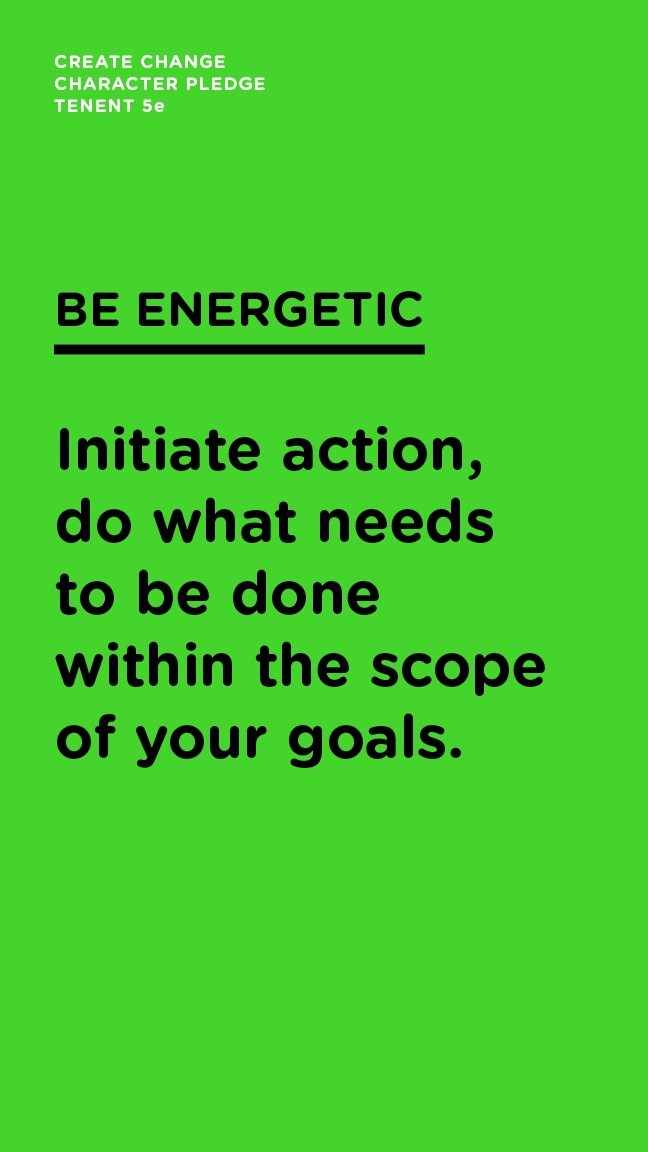 Be Energetic